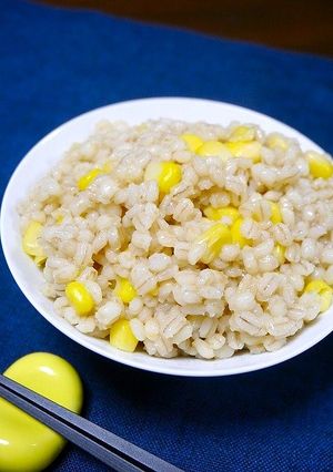 ダイエット！とうもろこしご飯(麦)-レシピのメイン写真