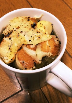 お麩オニオングラタンスープ-レシピのメイン写真