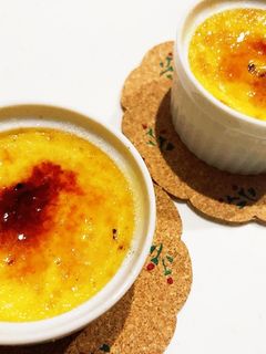 超簡単!濃厚クレームブリュレ-レシピのメイン写真