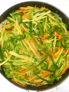 肉なし野菜炒め♪簡単ヘルシー子供にも-レシピのメイン写真