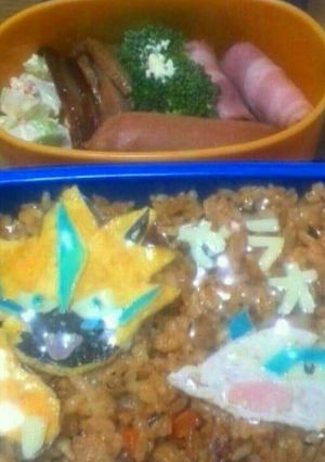 ポケモン映画弁当-レシピのメイン写真
