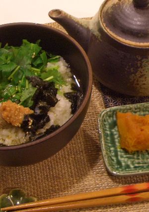 簡単味噌茶漬け-レシピのメイン写真