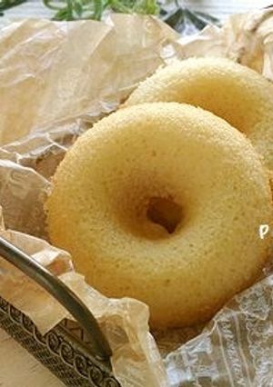 しっとりふんわり焼きドーナッツ-レシピのメイン写真
