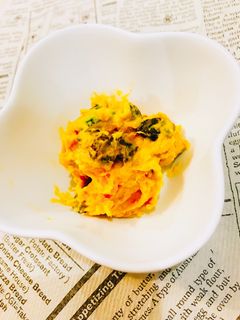 電子レンジでかぼちゃのサラダ-レシピのメイン写真