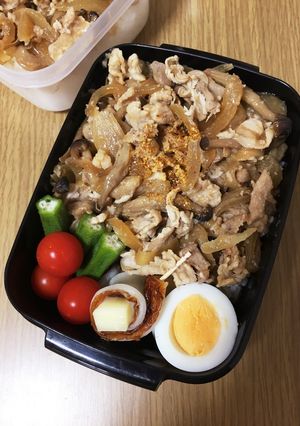 2018／9／4お弁当-レシピのメイン写真