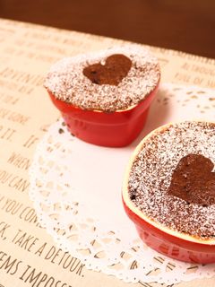 電子レンジで簡単!チョコレートケーキ♪-レシピのメイン写真