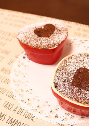 電子レンジで簡単！チョコレートケーキ♪-レシピのメイン写真