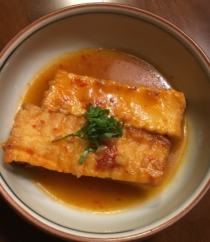 厚揚げのピリ辛煮 by 輝くもりちゃん 【クックパッド】 簡単おいしい