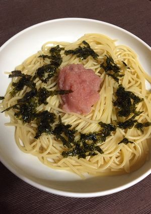 基本の和風パスタ*たらこスパガスト風-レシピのメイン写真