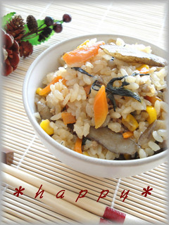 ✿炊飯器にお任せ☆簡単炊き込みご飯✿-レシピのメイン写真
