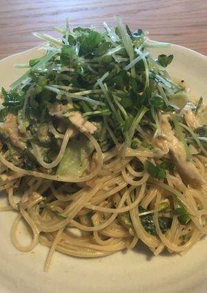 アンチョビとクリームチーズのパスタ-レシピのメイン写真
