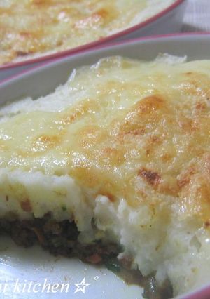 カレーミートソースマッシュポテト焼き-レシピのメイン写真