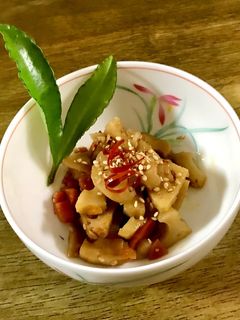 作り置きに、お弁当に、レンコンのきんぴら-レシピのメイン写真