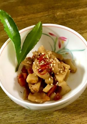 作り置きに、お弁当に、レンコンのきんぴら-レシピのメイン写真