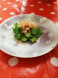 オクラのめんつゆ和え-レシピのメイン写真