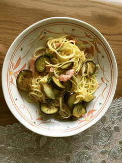 柚子胡椒とかんずりの和風スパゲティ-レシピのメイン写真