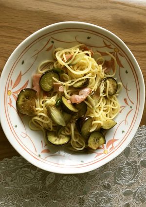 柚子胡椒とかんずりの和風スパゲティ-レシピのメイン写真