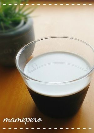 ラカントSでコーヒーゼリー【糖質制限】-レシピのメイン写真