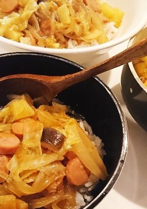 レトルトカレーで和風スープカレー♪-レシピのメイン写真
