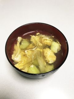 なすとミョウガのすまし汁-レシピのメイン写真