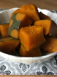 かぼちゃの甘辛煮-レシピのメイン写真