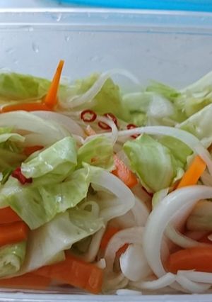野菜で酢の物-レシピのメイン写真