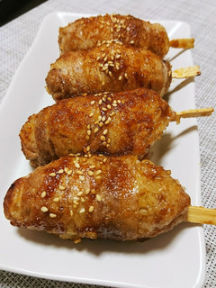 スティック肉巻きおにぎり-レシピのメイン写真