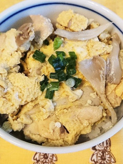 ささみと舞茸の親子丼(中華風☆)-レシピのメイン写真