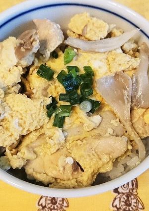 ささみと舞茸の親子丼(中華風☆)-レシピのメイン写真