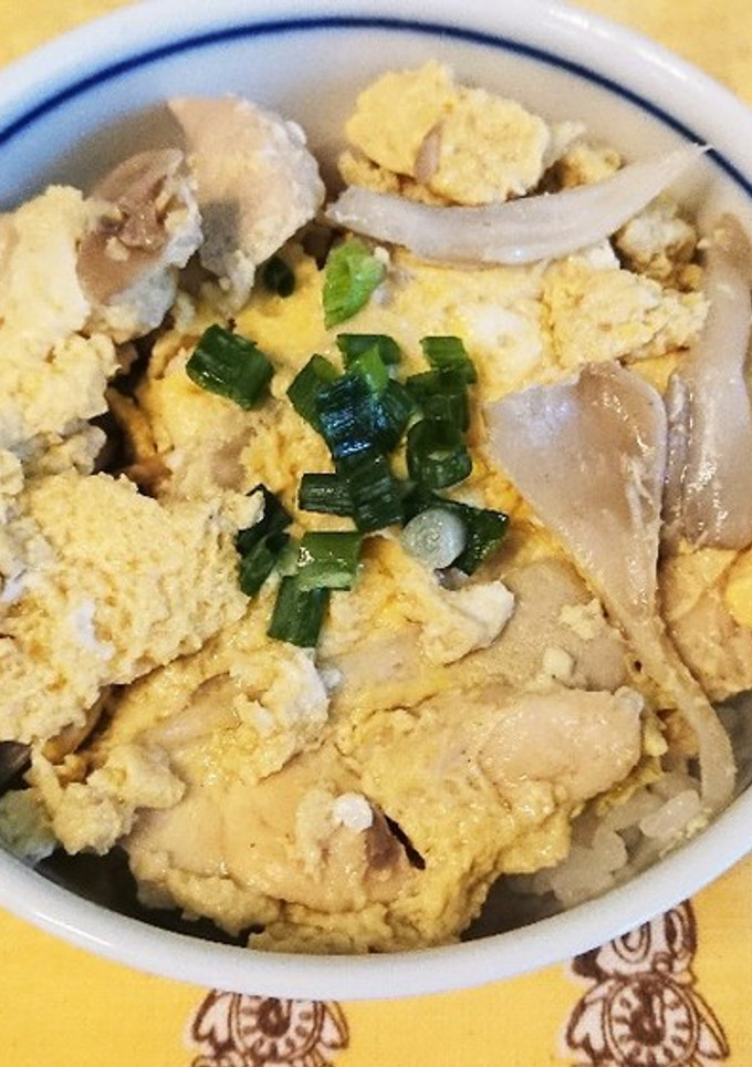 ささみと舞茸の親子丼(中華風☆)-レシピのメイン写真