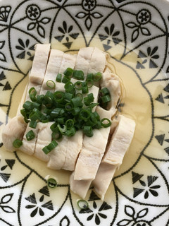 べんりで酢で、レンチン蒸し鶏-レシピのメイン写真