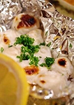ふぐの白子の塩焼き-レシピのメイン写真
