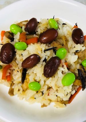 金時豆いり五目寿司-レシピのメイン写真