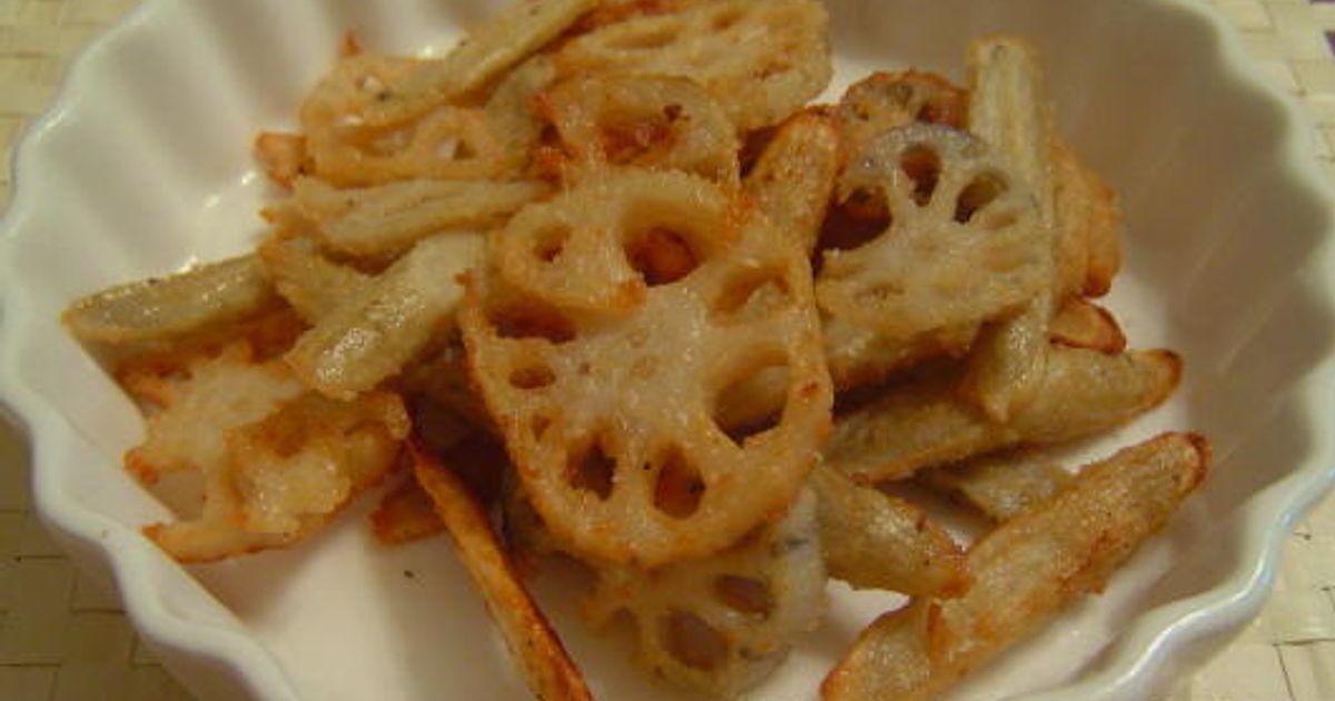 ☆止まらない！さくさくレンコンスナック☆ by れなぼうず