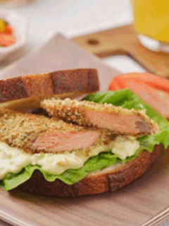 サーモンフライのサンドイッチ-レシピのメイン写真