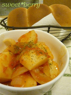 じゃがいもと玉ねぎのトマト煮-レシピのメイン写真