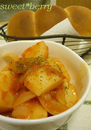 じゃがいもと玉ねぎのトマト煮-レシピのメイン写真
