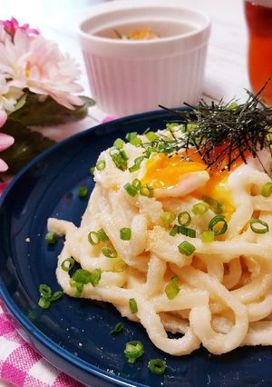 簡単すぎてごめん♡たらこ(明太子)うどん-レシピのメイン写真