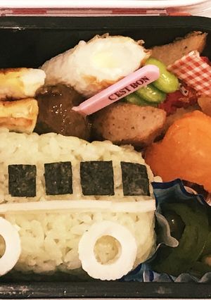 アンパンマン バス 幼稚園 お弁当-レシピのメイン写真