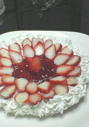 ♡イチゴのレアチーズフローズンケーキ-レシピのメイン写真