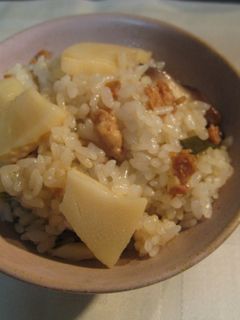 そぼろたけのこご飯-レシピのメイン写真