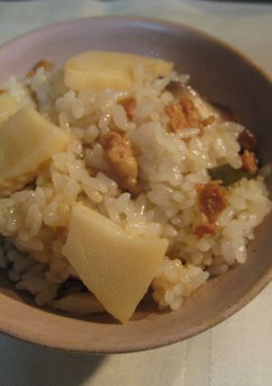 そぼろたけのこご飯-レシピのメイン写真