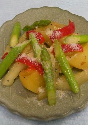 ナシウリとじゃがいもの炒め物-レシピのメイン写真