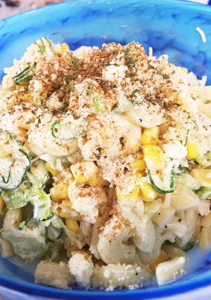 5分で簡単！激安ズボラマカロニサラダ♡-レシピのメイン写真