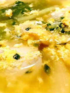 【約15分】体に優しい野菜たまごスープ-レシピのメイン写真