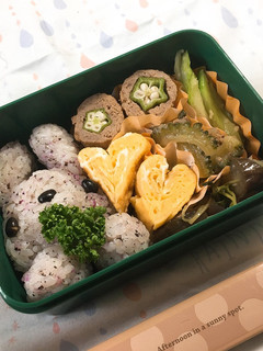 夏休み明け!定番うさぎさん弁当-レシピのメイン写真
