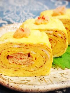 明太だし巻き玉子-レシピのメイン写真