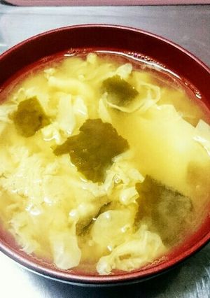 超簡単❗卵が湯葉のような卵汁❔❔-レシピのメイン写真