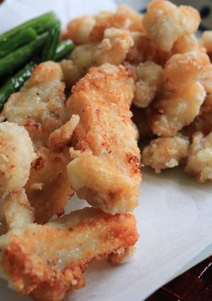 鶏なんこつの塩から揚げ♪（ヤゲン・ひざ）-レシピのメイン写真