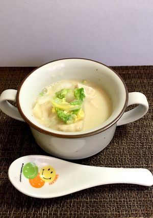 サラダチキンと白菜のクリーム煮-レシピのメイン写真